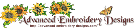Advanced Embroidery Designs -- Online Center for Machine Embroidery Designs